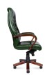 Кресло для руководителя Norden Боттичелли P2338-L09 leather зеленая глянцевая кожа - 2