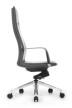 Кресло для руководителя Riva Design Plaza FK004-A13 серая кожа - 2