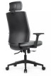 Кресло для руководителя Riva Design Boston KB023H серая премиум экокожа - 4
