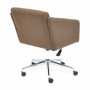 Кресло для персонала TetChair Milan коричневая ткань - 3