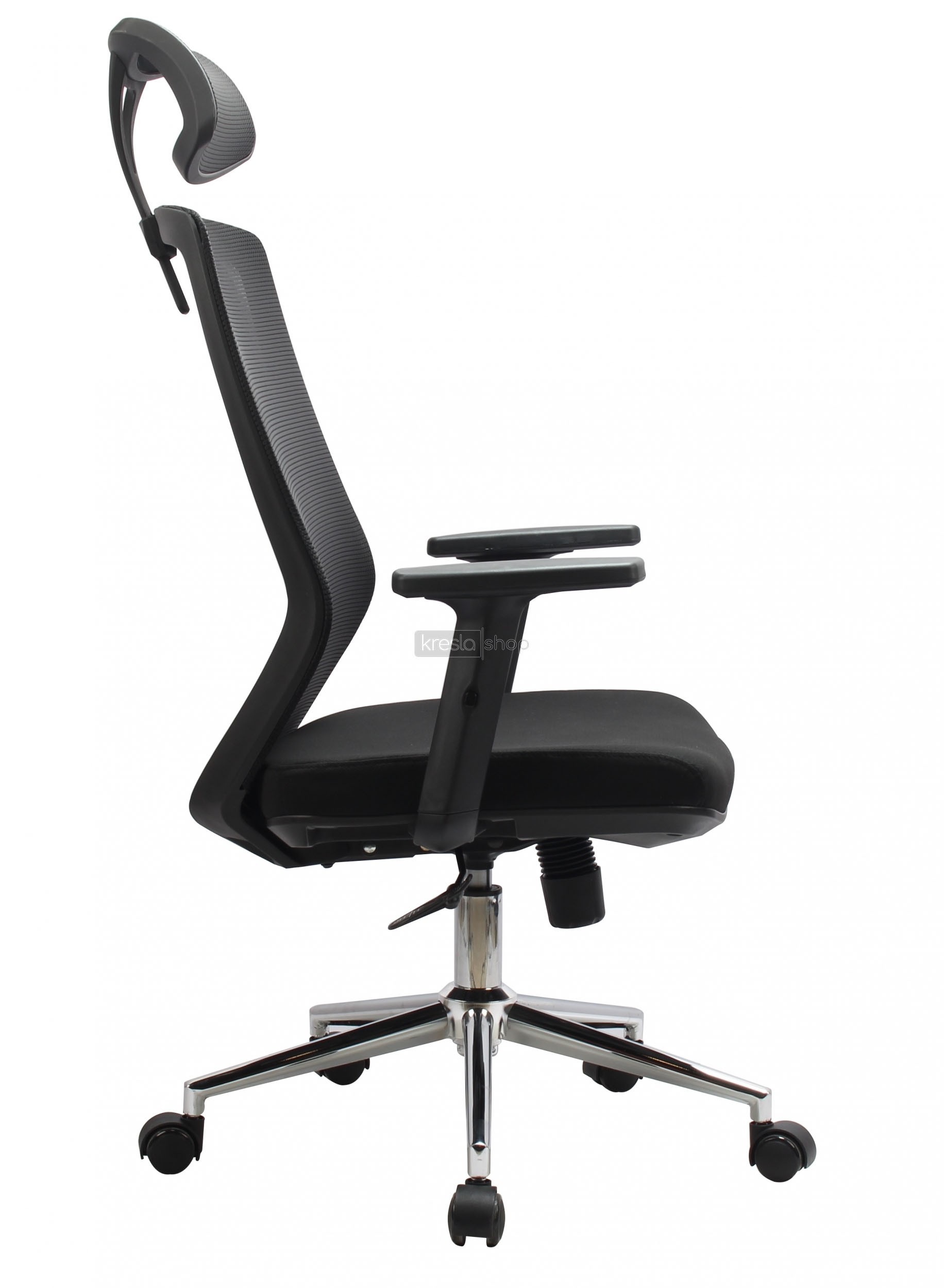 Кресло для персонала Riva Chair RCH 833 H+Чёрная сетка
